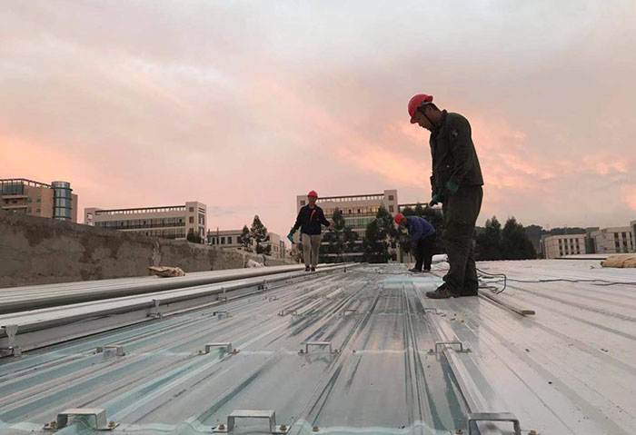 峨眉山网架施工